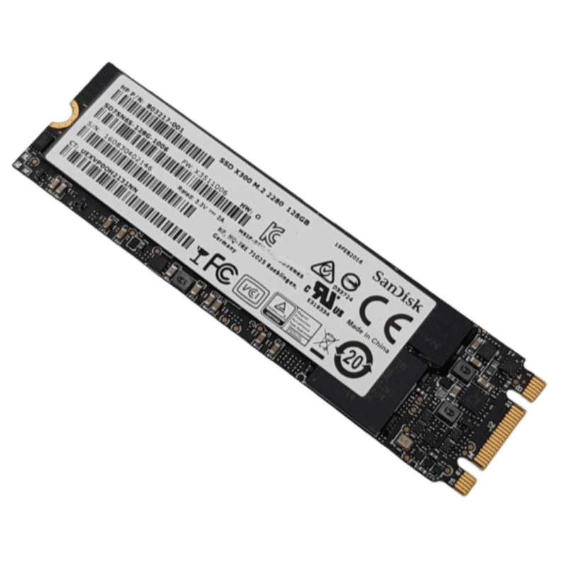 128GB M.2 Used 3m
