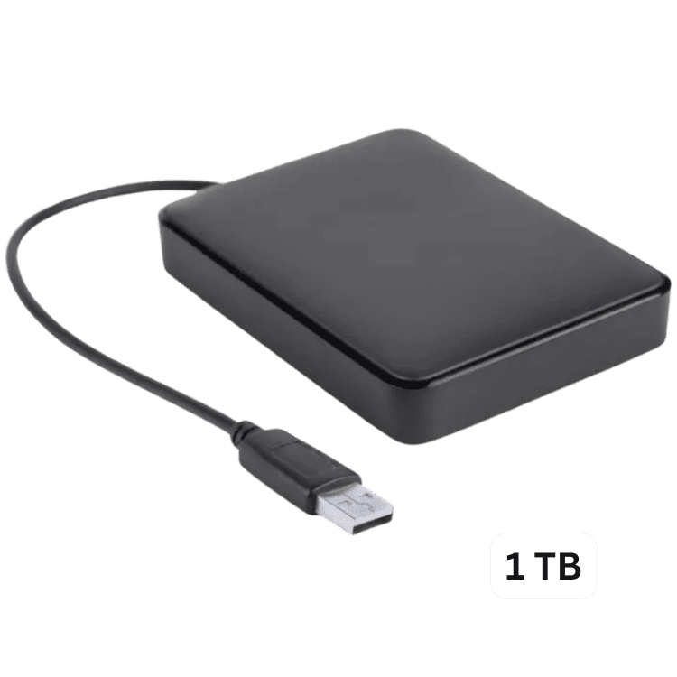 1TB Portable HDD USB 3.0