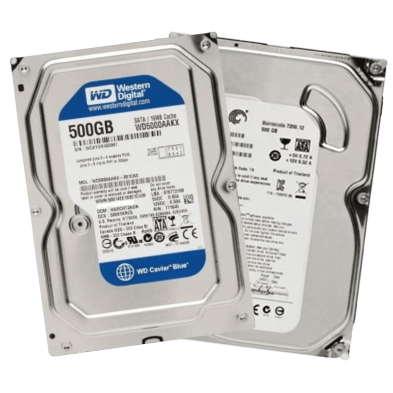 500GB Desktop 3.5 HDD Used