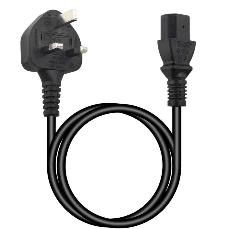 Power Cable UK Plug Fused