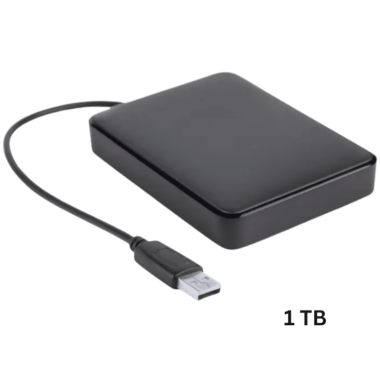 1TB Portable HDD USB 3.0