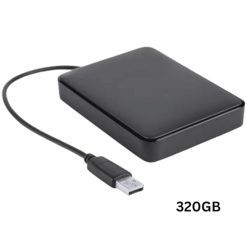 320GB Portable HDD USB 3.0