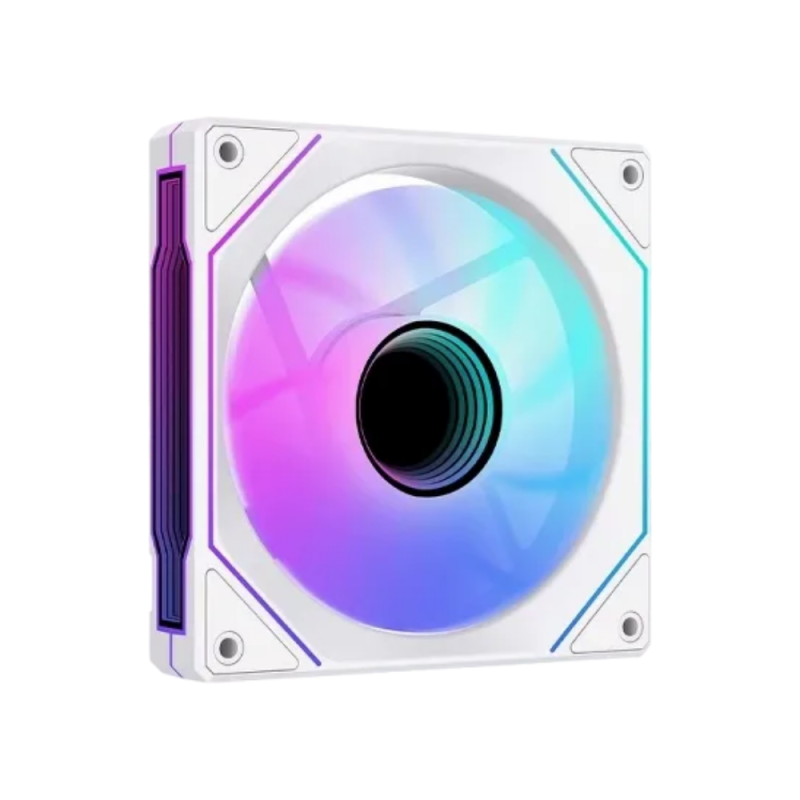 PRISM Pro 4 White 3Pin ARGB + 4pin PWM