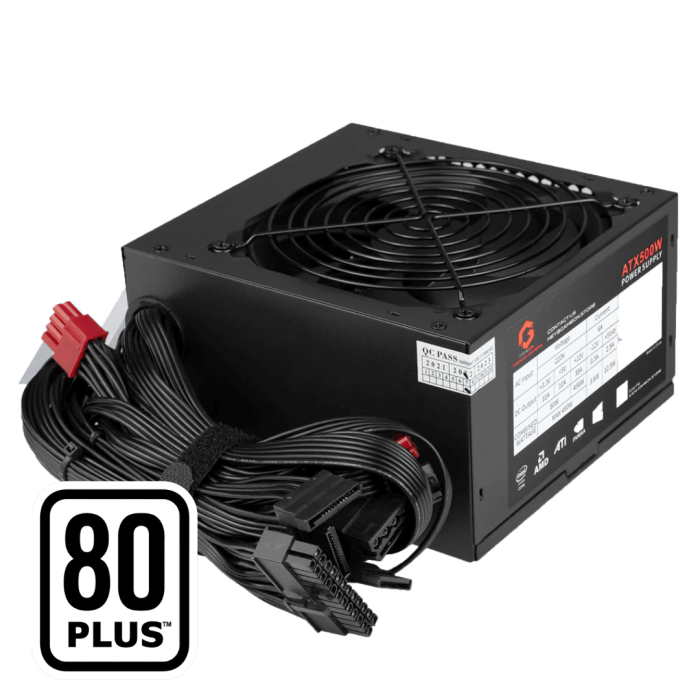 600W 80+ Gaming Power Supply Used