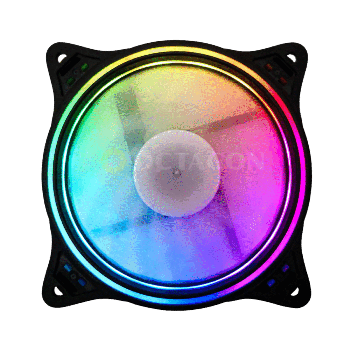 Dual Ring ARGB 6 pin Fan